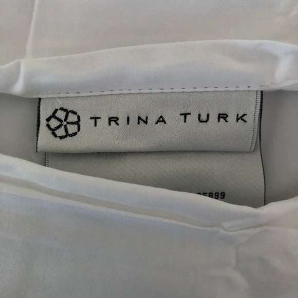 Trina Turk Euro Sham Turquoise - Picture 2 of 4